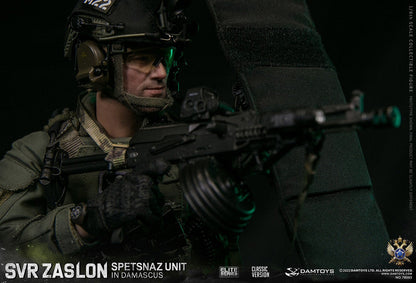 Pedido Figura SVR Zaslon in Damascus Classic - Russian Spetsnaz Unit marca Damtoys 78093 1/6 escala 1/6