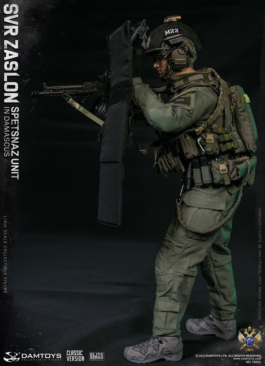 [EN STOCK] Figura SVR Zaslon in Damascus Classic - Russian Spetsnaz Unit marca Damtoys 78093 1/6 escala 1/6