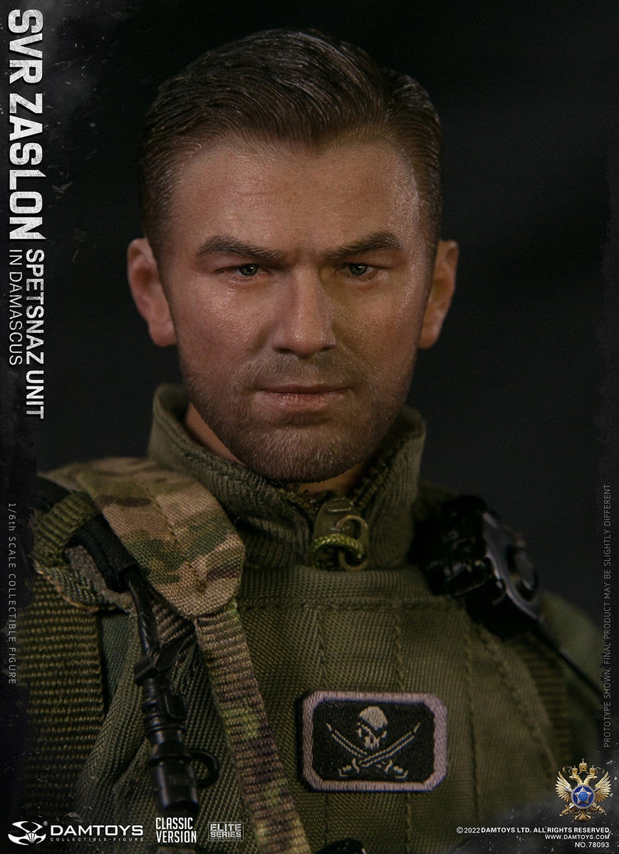 Pedido Figura SVR Zaslon in Damascus Classic - Russian Spetsnaz Unit marca Damtoys 78093 1/6 escala 1/6