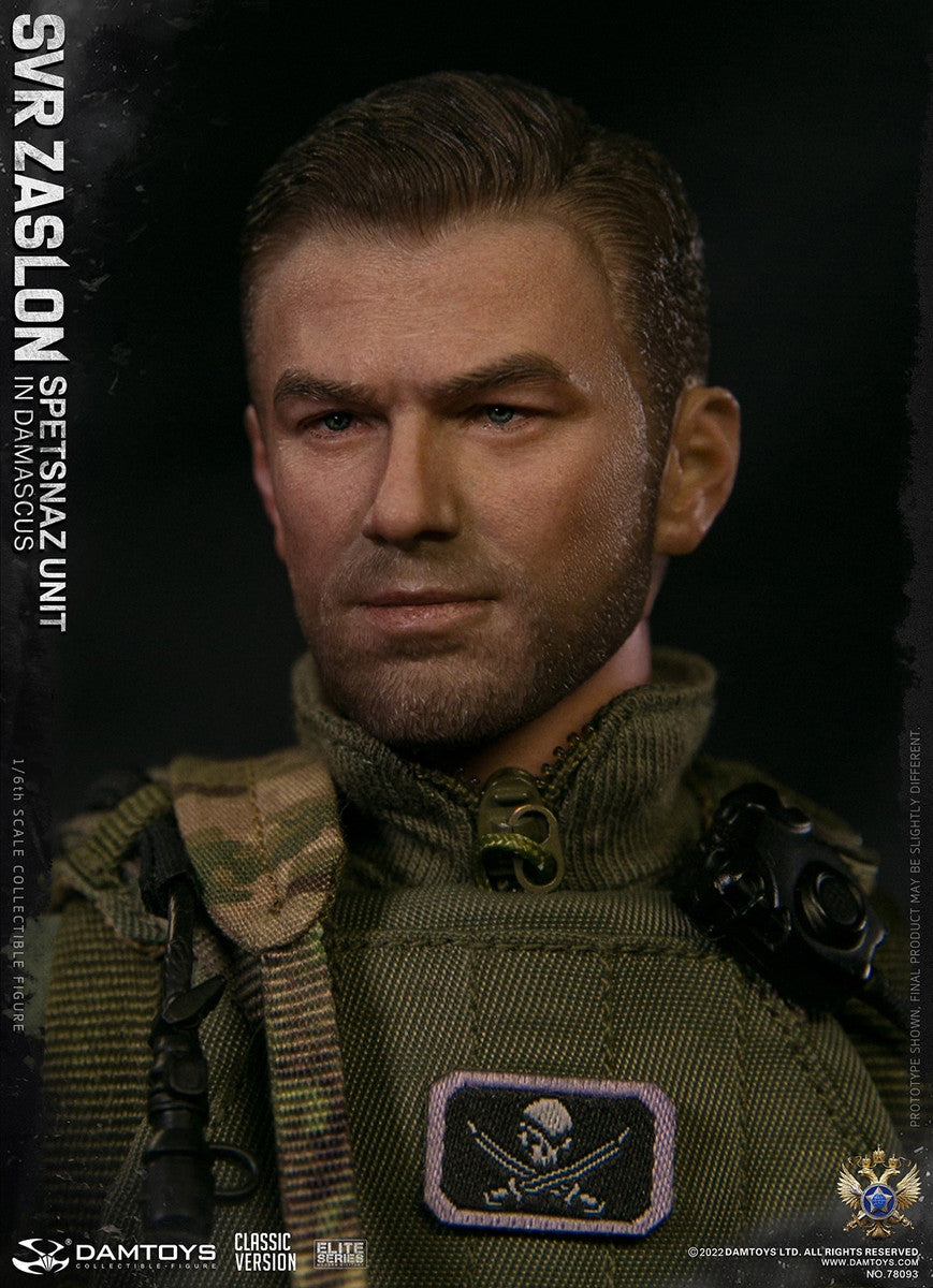 Pedido Figura SVR Zaslon in Damascus Classic - Russian Spetsnaz Unit marca Damtoys 78093 1/6 escala 1/6