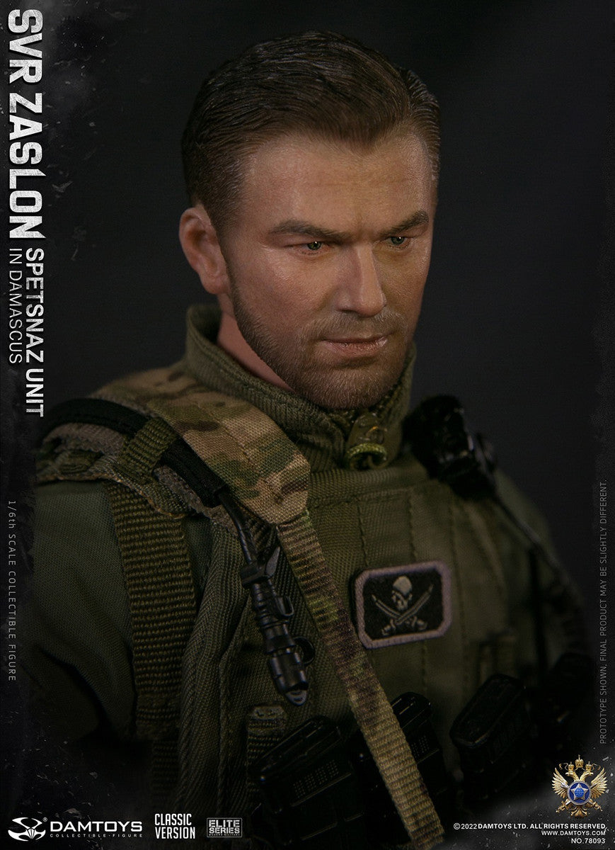 [EN STOCK] Figura SVR Zaslon in Damascus Classic - Russian Spetsnaz Unit marca Damtoys 78093 1/6 escala 1/6