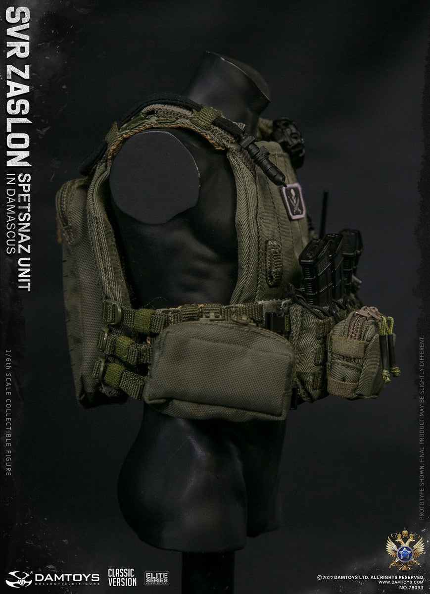 Pedido Figura SVR Zaslon in Damascus Classic - Russian Spetsnaz Unit marca Damtoys 78093 1/6 escala 1/6