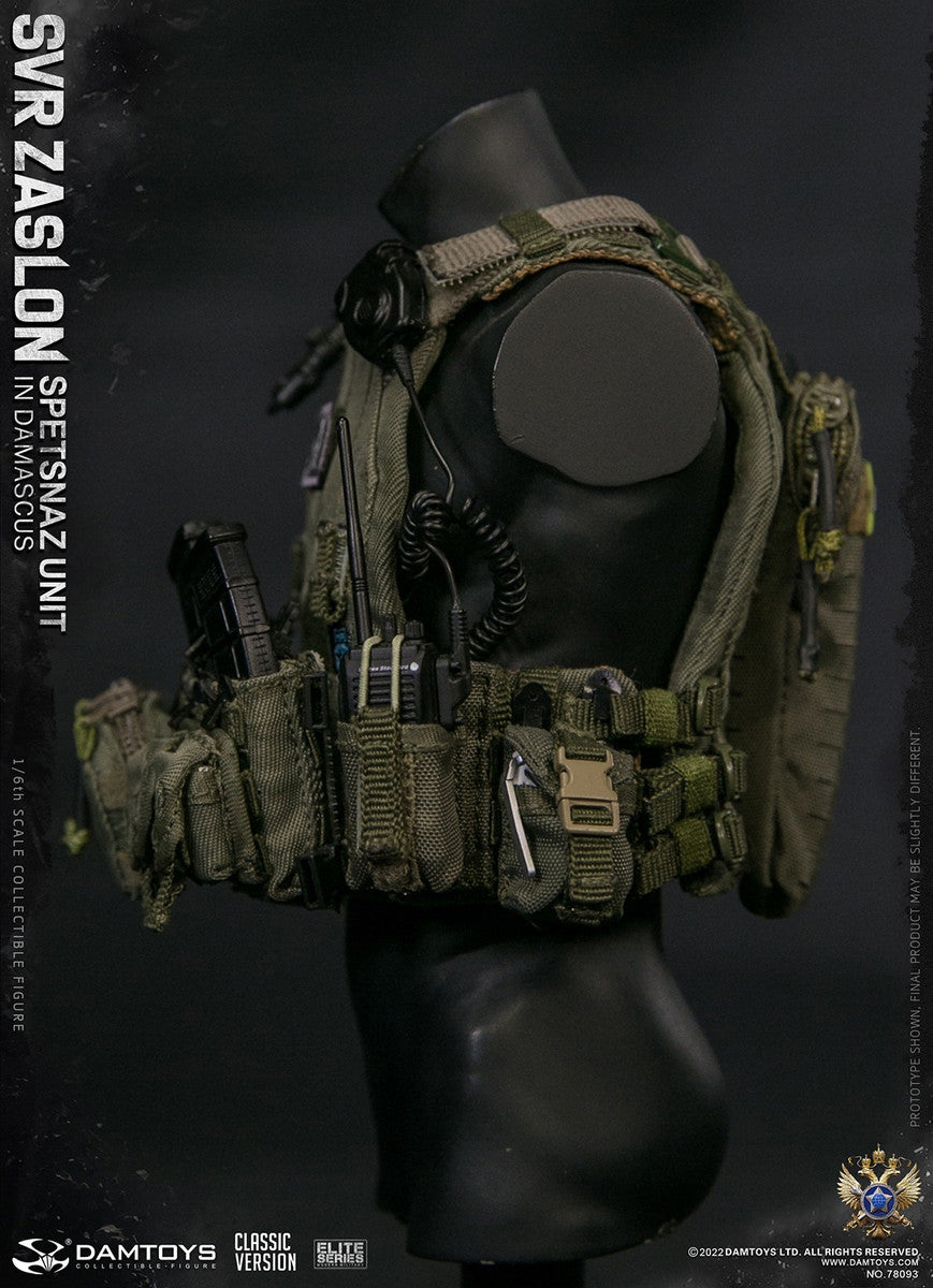 [EN STOCK] Figura SVR Zaslon in Damascus Classic - Russian Spetsnaz Unit marca Damtoys 78093 1/6 escala 1/6