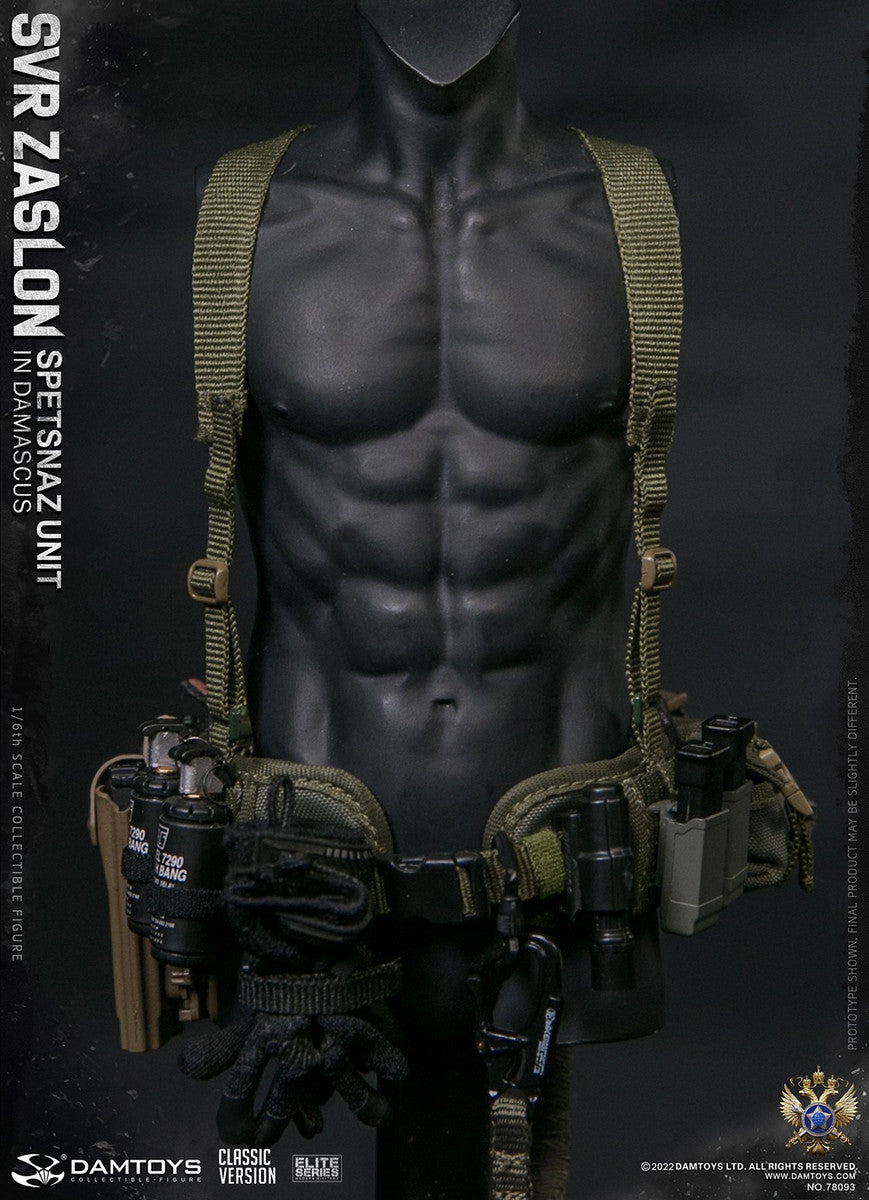 Pedido Figura SVR Zaslon in Damascus Classic - Russian Spetsnaz Unit marca Damtoys 78093 1/6 escala 1/6