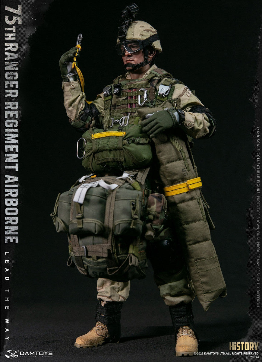 Pedido Figura 75th Ranger Regiment Airborne marca DAMTOYS 78094 escala 1/6