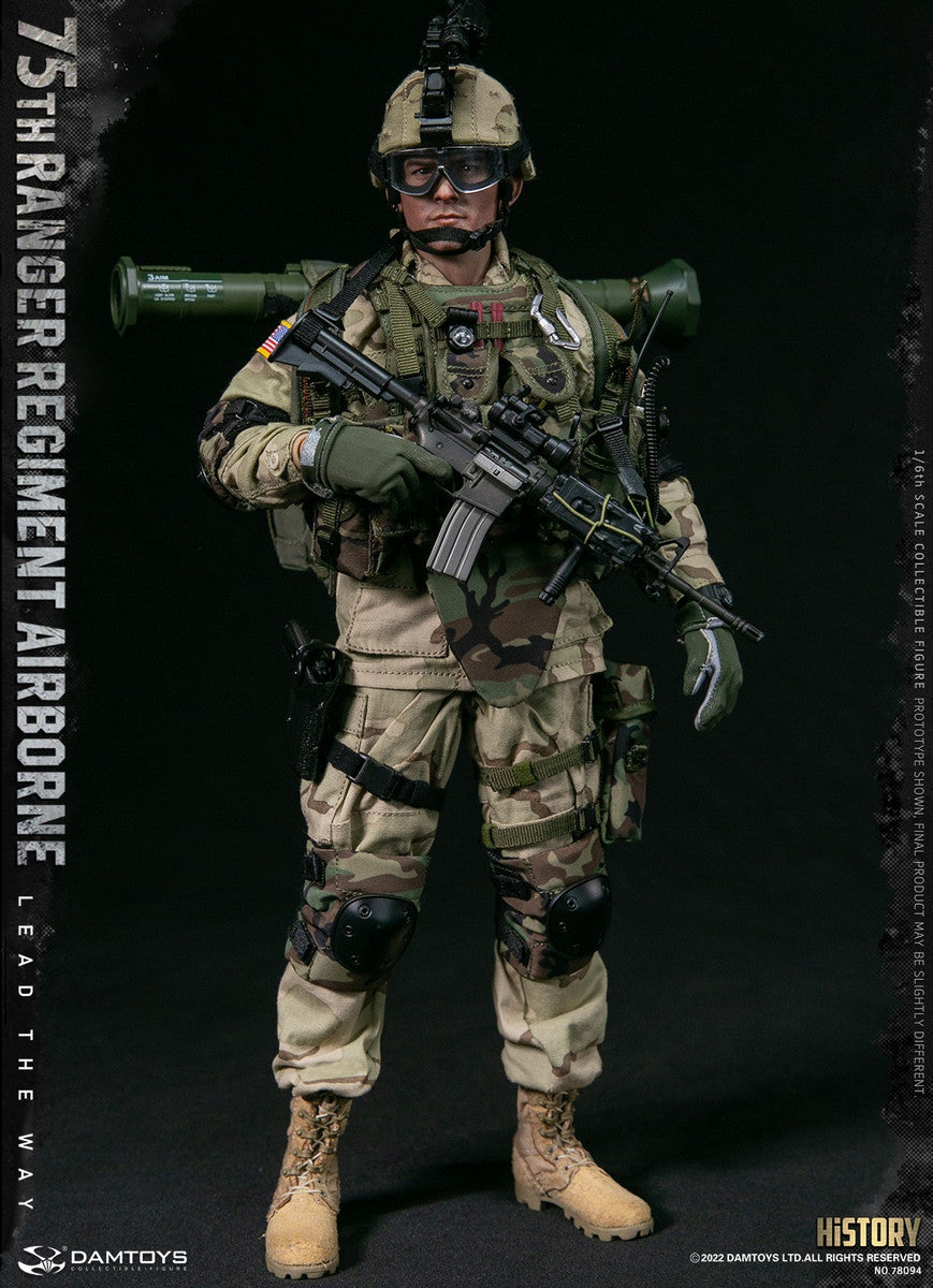 Pedido Figura 75th Ranger Regiment Airborne marca DAMTOYS 78094 escala 1/6