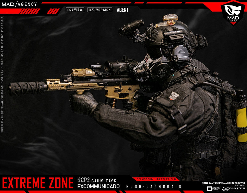 Pedido Figura Agent Hugh Laphroaig - EXTREME ZONE marca Damtoys EBS002 escala 1/6