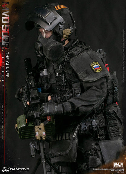 Pedido Figura The Gunner - Russian Spetsnaz MVD SOBR PKM marca Damtoys 78095 escala 1/6