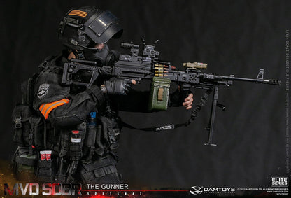 Pedido Figura The Gunner - Russian Spetsnaz MVD SOBR PKM marca Damtoys 78095 escala 1/6