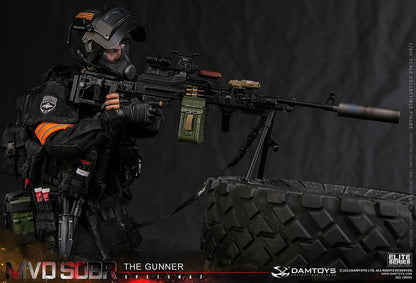 Pedido Figura The Gunner - Russian Spetsnaz MVD SOBR PKM marca Damtoys 78095 escala 1/6