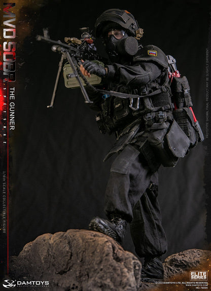 Pedido Figura The Gunner - Russian Spetsnaz MVD SOBR PKM marca Damtoys 78095 escala 1/6