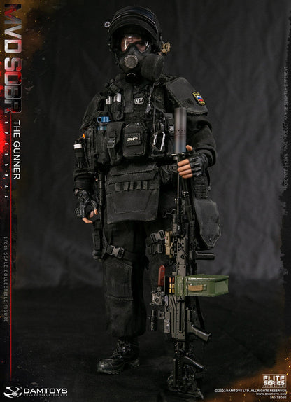 Pedido Figura The Gunner - Russian Spetsnaz MVD SOBR PKM marca Damtoys 78095 escala 1/6