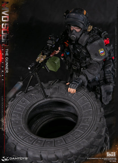 Pedido Figura The Gunner - Russian Spetsnaz MVD SOBR PKM marca Damtoys 78095 escala 1/6