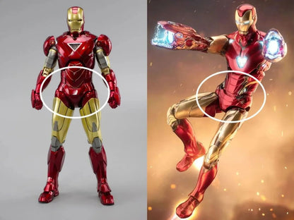 Pedido Figura Iron Man Mark 85 LXXXV 2.0 (LED version) - Avengers: Infinity Saga marca ZD Toys escala pequeña 1/10 (18 cm)