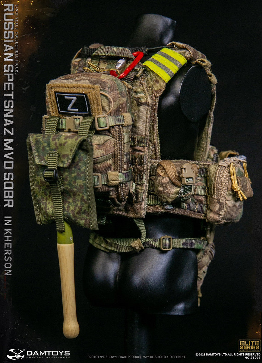 Pedido Figura Russian Spetsnaz MVD SOBR in Kherson marca DAMTOYS 78097 escala 1/6