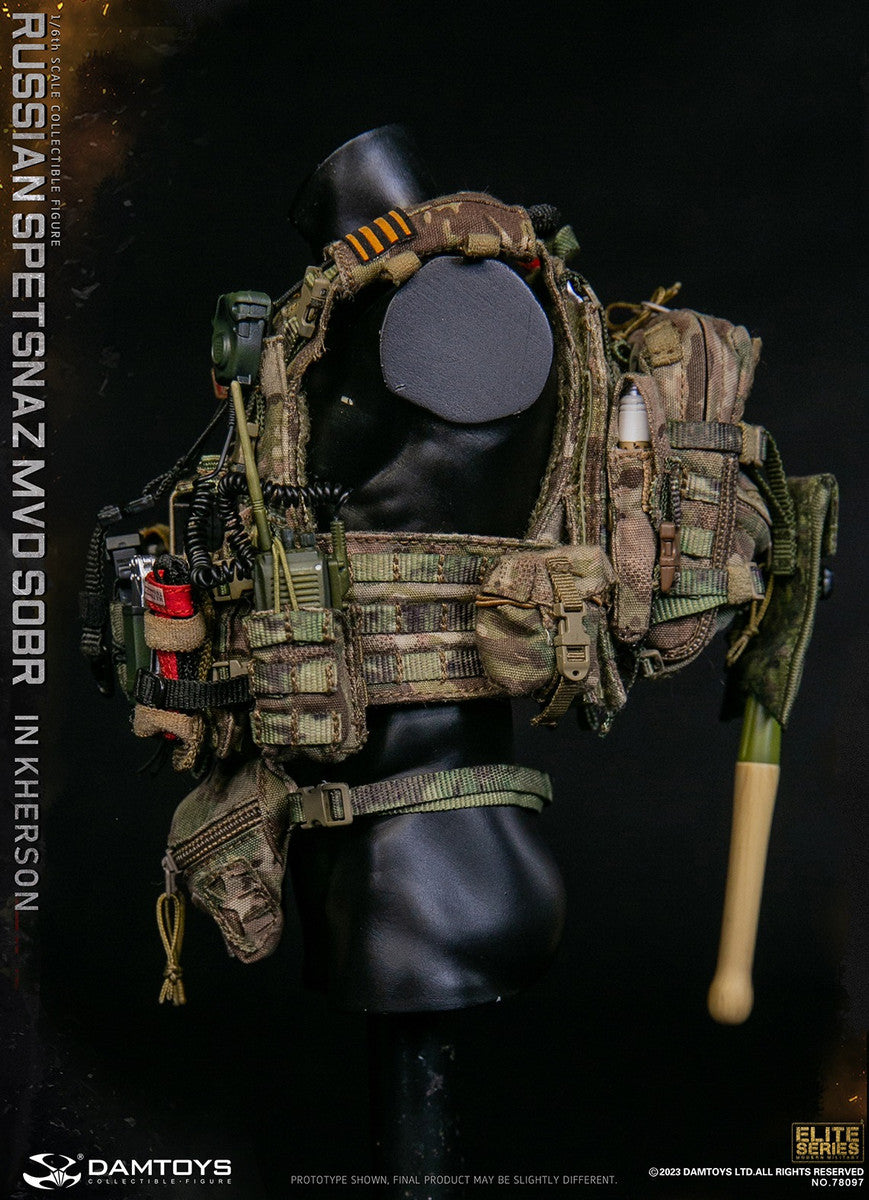 Pedido Figura Russian Spetsnaz MVD SOBR in Kherson marca DAMTOYS 78097 escala 1/6