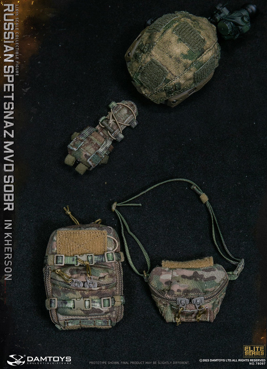 Pedido Figura Russian Spetsnaz MVD SOBR in Kherson marca DAMTOYS 78097 escala 1/6