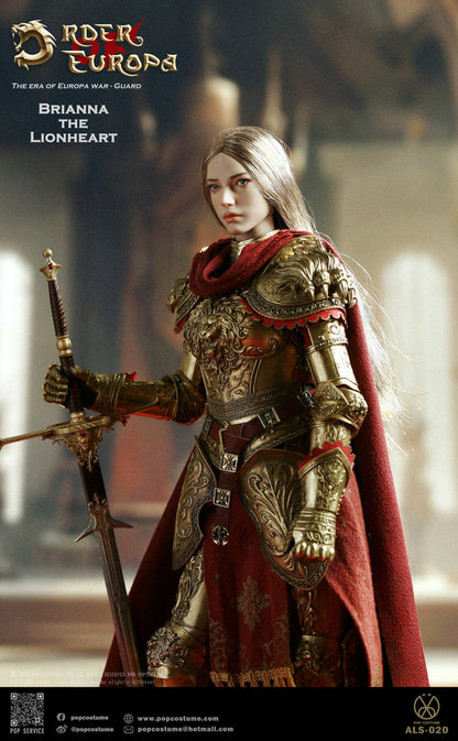 Pedido Figura The Lionheart Brianna (Armadura de cobre) - Order Europa marca POP Costume ALS-020 escala 1/6 (Limitada)