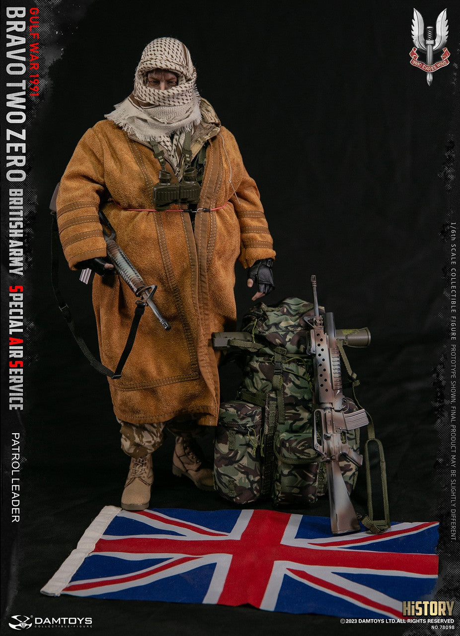 Preventa Figura Patrol Leader - British Army Special Air Service marca Damtoys 78098 escala 1/6