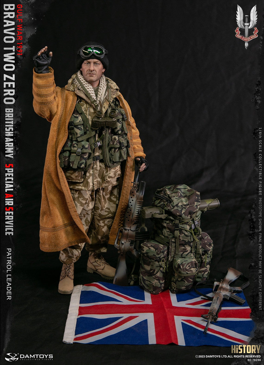 Preventa Figura Patrol Leader - British Army Special Air Service marca Damtoys 78098 escala 1/6