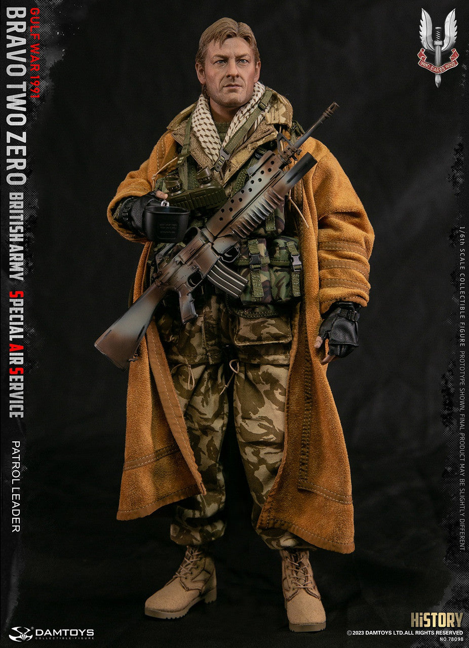 Preventa Figura Patrol Leader - British Army Special Air Service marca Damtoys 78098 escala 1/6