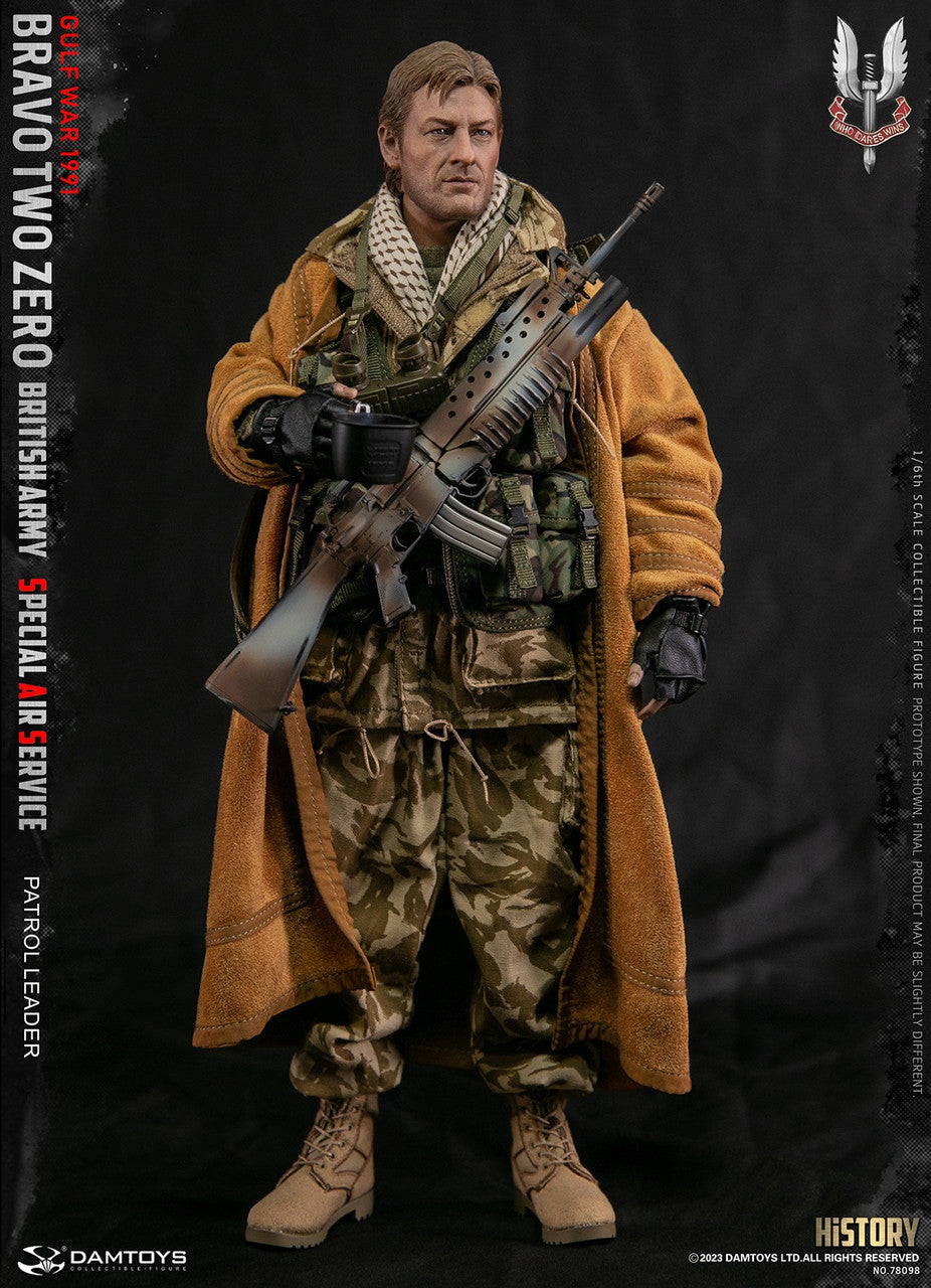 Preventa Figura Patrol Leader - British Army Special Air Service marca Damtoys 78098 escala 1/6