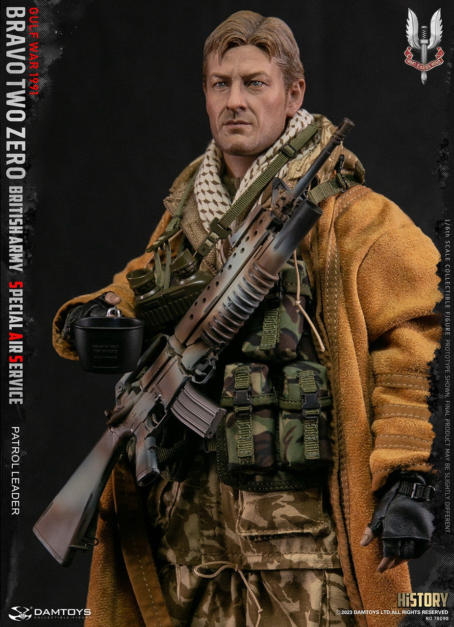 Preventa Figura Patrol Leader - British Army Special Air Service marca Damtoys 78098 escala 1/6