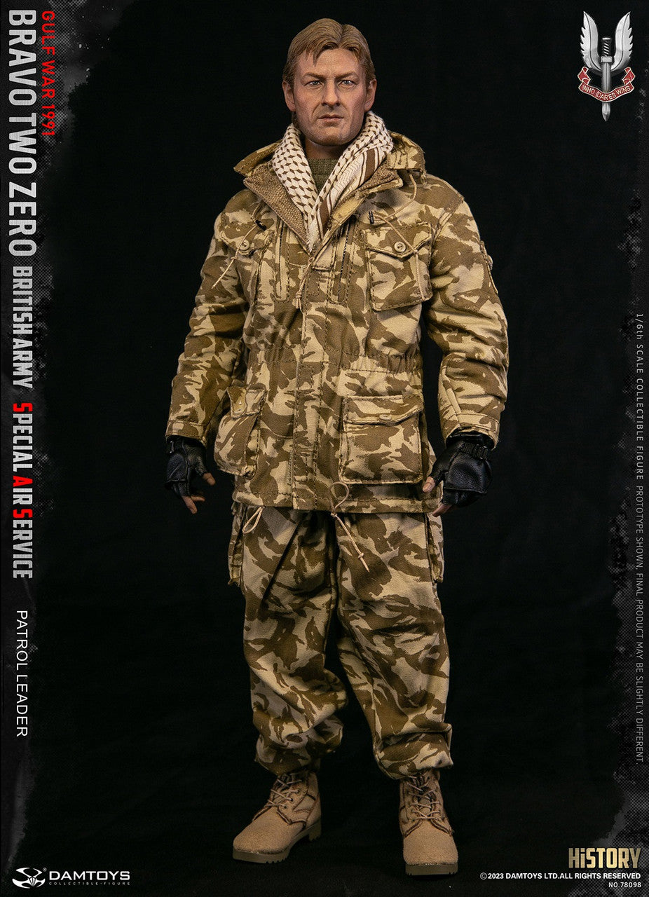 Preventa Figura Patrol Leader - British Army Special Air Service marca Damtoys 78098 escala 1/6