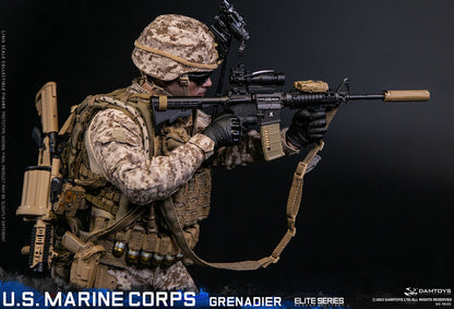 Preventa Figura U.S. Marine Corps Grenadier marca Damtoys 78101 escala 1/6