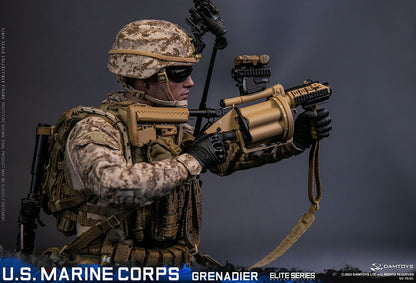 Preventa Figura U.S. Marine Corps Grenadier marca Damtoys 78101 escala 1/6