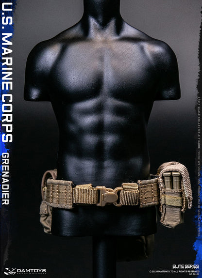 Preventa Figura U.S. Marine Corps Grenadier marca Damtoys 78101 escala 1/6