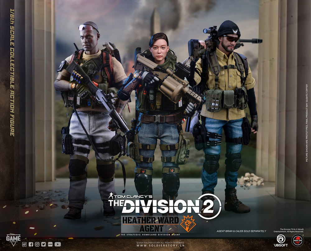 Preventa Figura Heather Ward Agent- Ubisoft The Division 2 marca Soldier Story SSG-009 escala 1/6