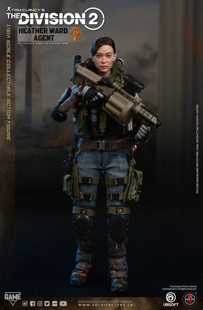 Preventa Figura Heather Ward Agent- Ubisoft The Division 2 marca Soldier Story SSG-009 escala 1/6