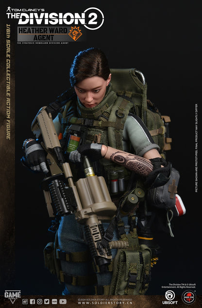 Preventa Figura Heather Ward Agent- Ubisoft The Division 2 marca Soldier Story SSG-009 escala 1/6