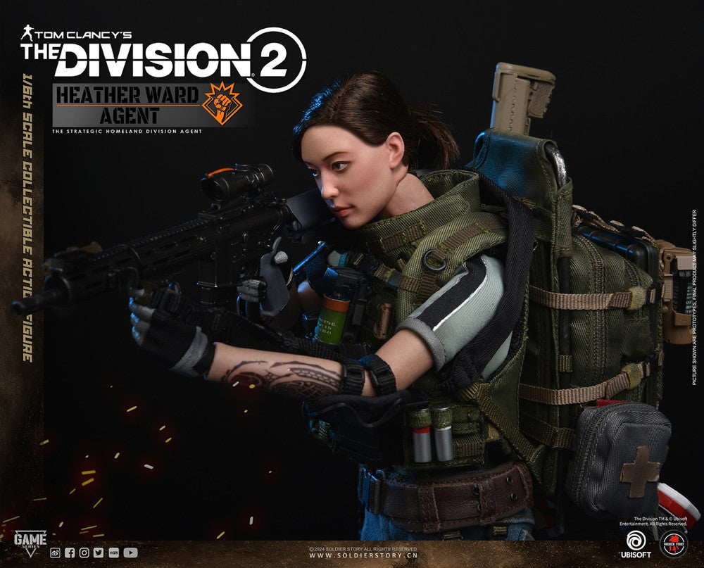 Preventa Figura Heather Ward Agent- Ubisoft The Division 2 marca Soldier Story SSG-009 escala 1/6