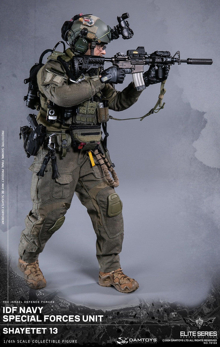 Preventa Figura Shayetet 13 - IDF Navy Special Forces Unit marca Damtoys 78104 escala 1/6