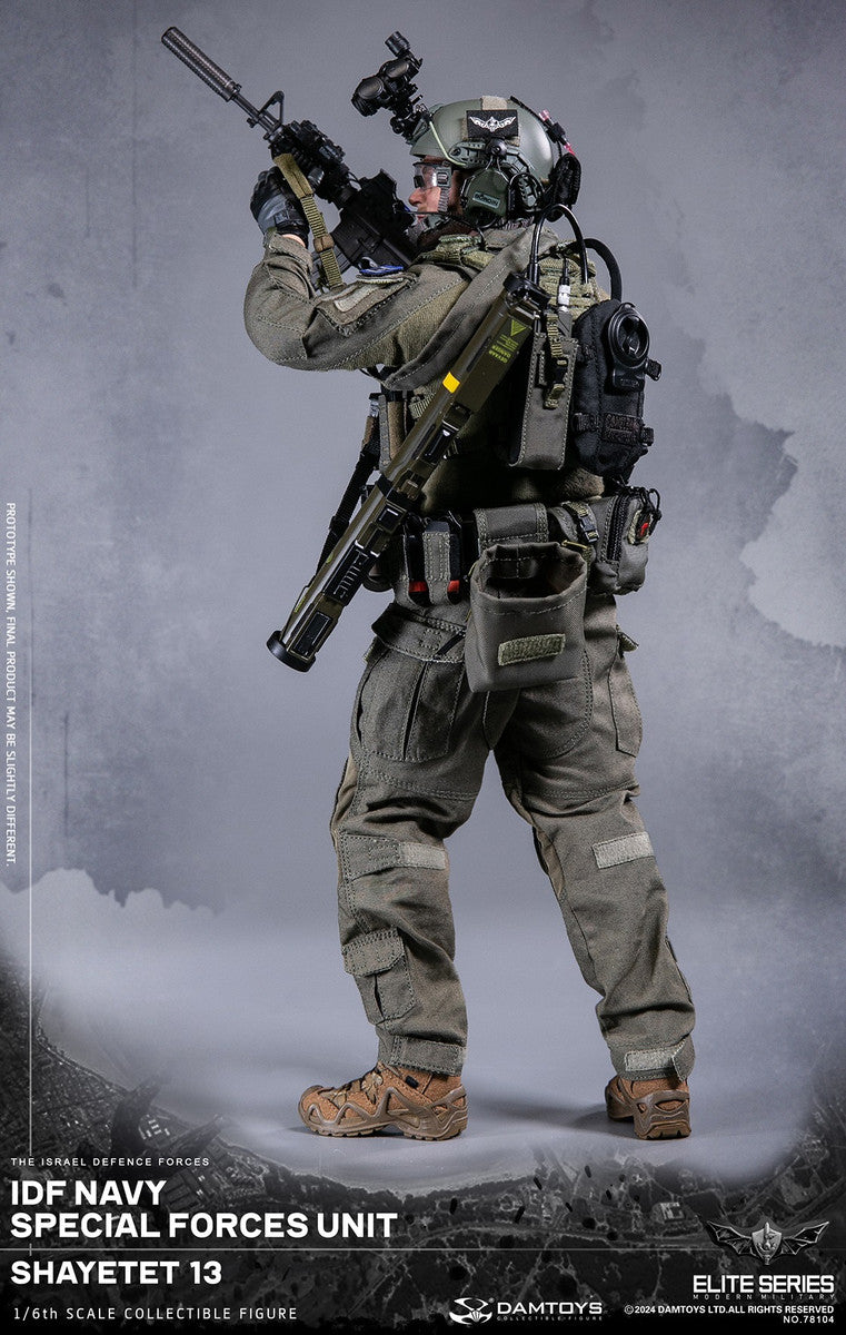 Preventa Figura Shayetet 13 - IDF Navy Special Forces Unit marca Damtoys 78104 escala 1/6