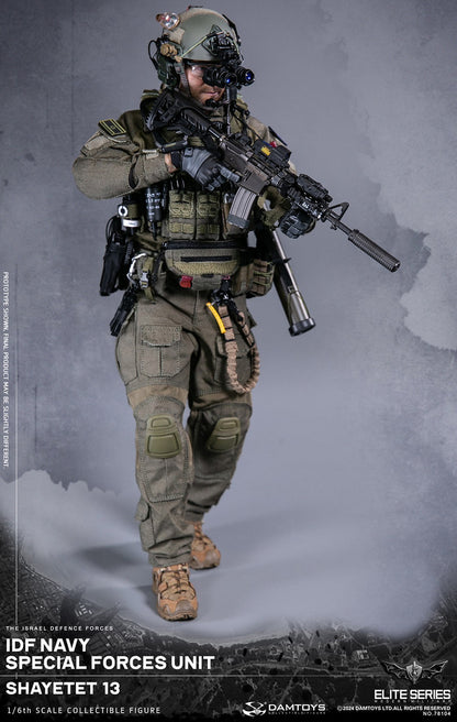 Preventa Figura Shayetet 13 - IDF Navy Special Forces Unit marca Damtoys 78104 escala 1/6