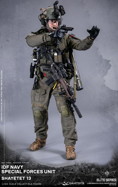 Preventa Figura Shayetet 13 - IDF Navy Special Forces Unit marca Damtoys 78104 escala 1/6