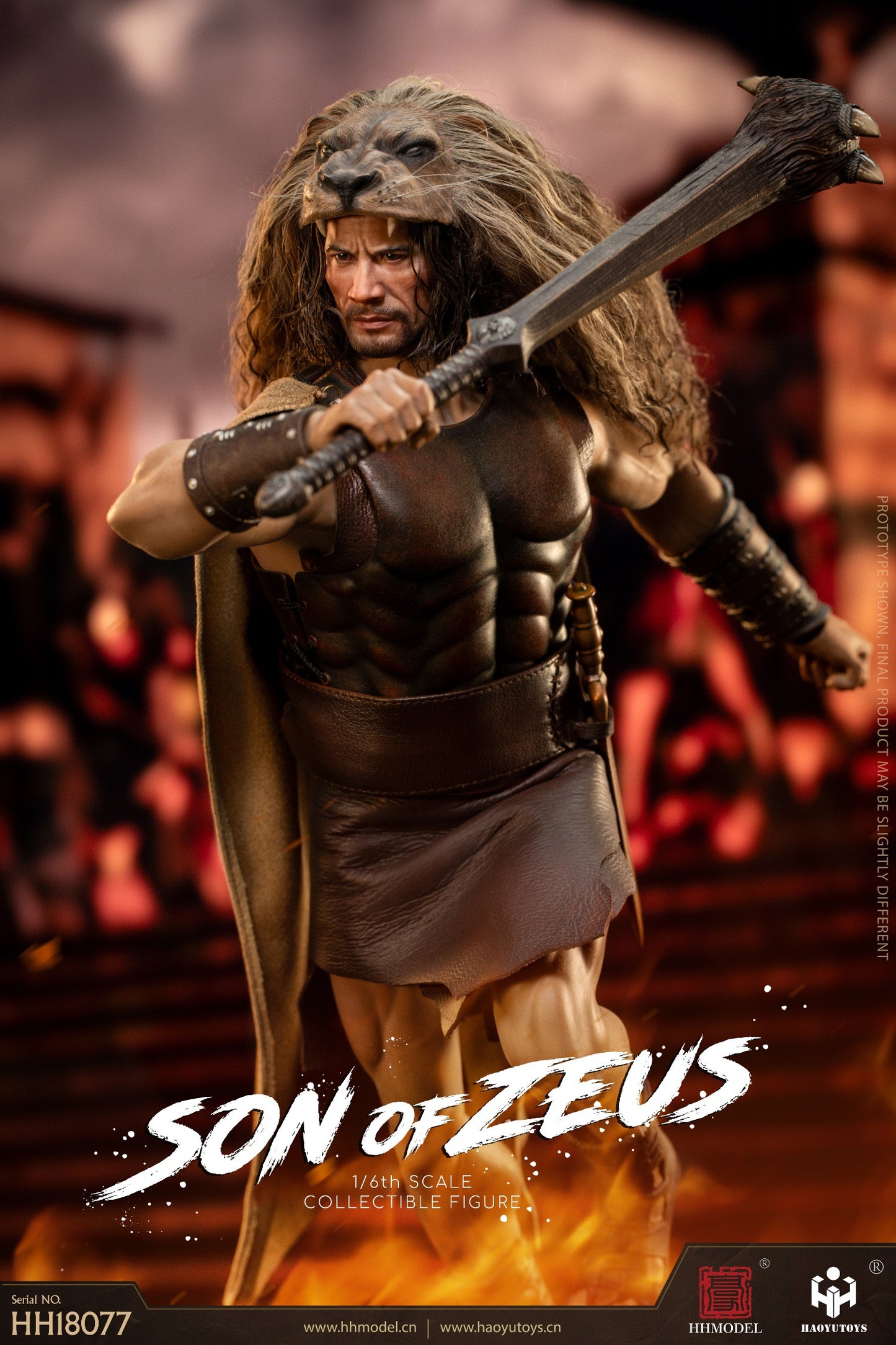 Preventa Figura Son of Zeus - Imperial Legion marca Haoyutoys HH18077 escala 1/6