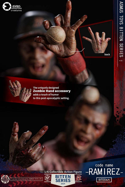 Preventa Figura Zombie RAMIREZ - The Bitten Series marca Asmus Toys BIT006A escala 1/6