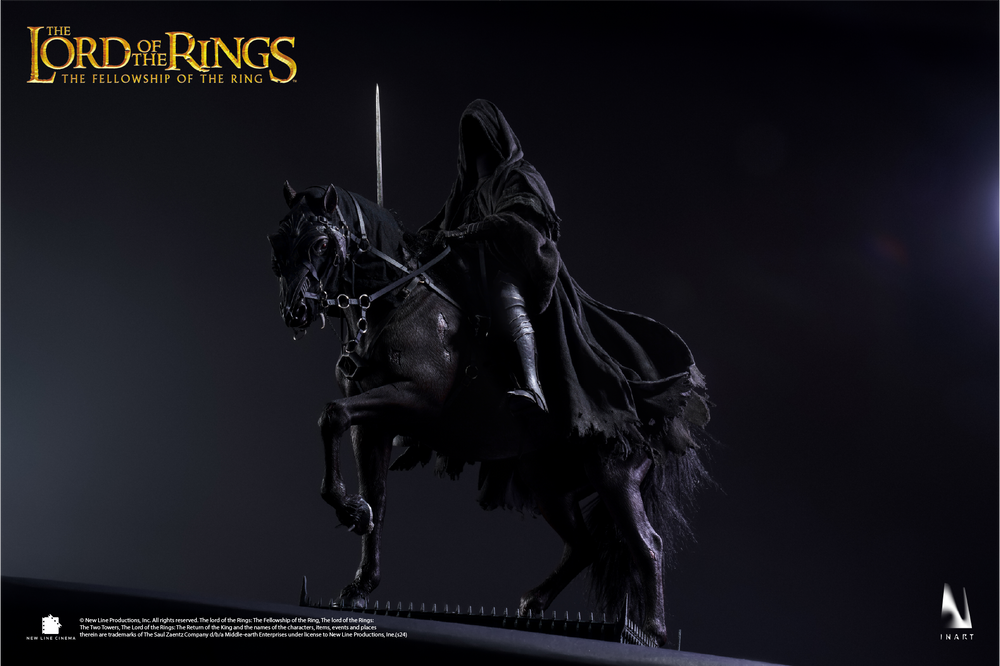 Preventa Figura Nazgûl (Exclusive version) con Caballo (Deluxe version) - The Lord of the Rings marca Inart A013D1EX escala 1/6