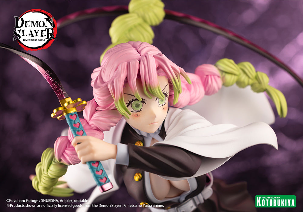 Preventa Estatua Mitsuri Kanroji - Demon Slayer: Kimetsu No Yaiba - ArtFX J marca Kotobukiya escala 1/8