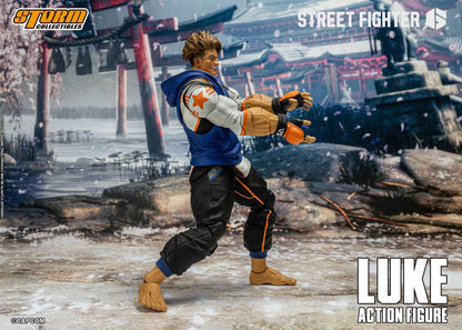 Preventa Figura Luke - Street Fighter 6 marca Storm Collectibles escala pequeña 1/12