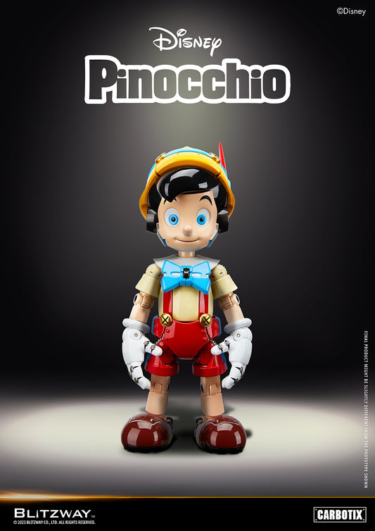 Preventa Figura Pinocchio (DIECAST) - Disney Carbotix Series marca Blitzway BW-CA-10506 (19.5 cm)