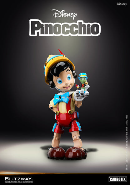 Preventa Figura Pinocchio (DIECAST) - Disney Carbotix Series marca Blitzway BW-CA-10506 (19.5 cm)