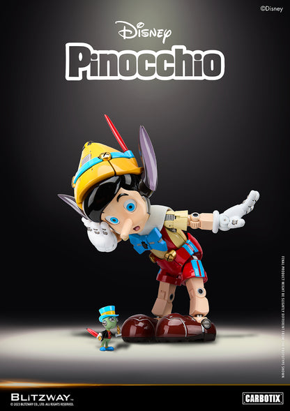 Preventa Figura Pinocchio (DIECAST) - Disney Carbotix Series marca Blitzway BW-CA-10506 (19.5 cm)