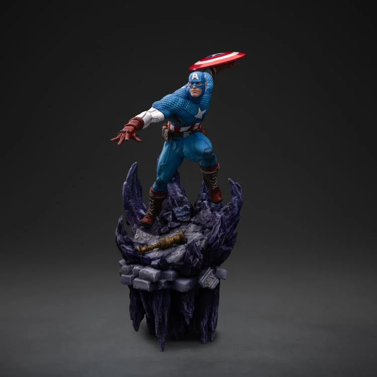 Preventa Estatua Captain America (DELUXE) - The Infinity Gauntlet - BDS marca Iron Studios escala de arte 1/10