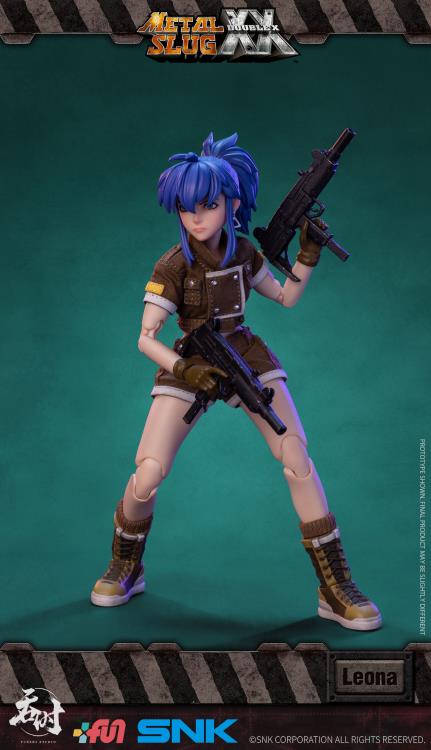 Preventa Figura Leona Heidern - Metal Slug XX marca Tunshi Studio SNK TS-012 escala pequeña 1/12