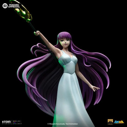 Preventa Estatua Saori Kido (Deluxe) (Limited Edition) - Saint Seiya / Caballeros de Zodiaco marca Iron Studios escala de arte 1/10